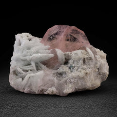 Pink Morganite On Cleavelandite