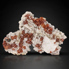 Garnet Crystals on Muscovite & Schrol