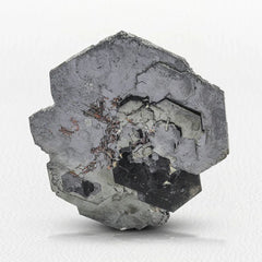 Black Hematite with Sagenite