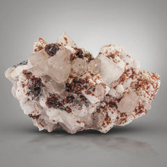 Spessartine Garnet On Albite & Quartz