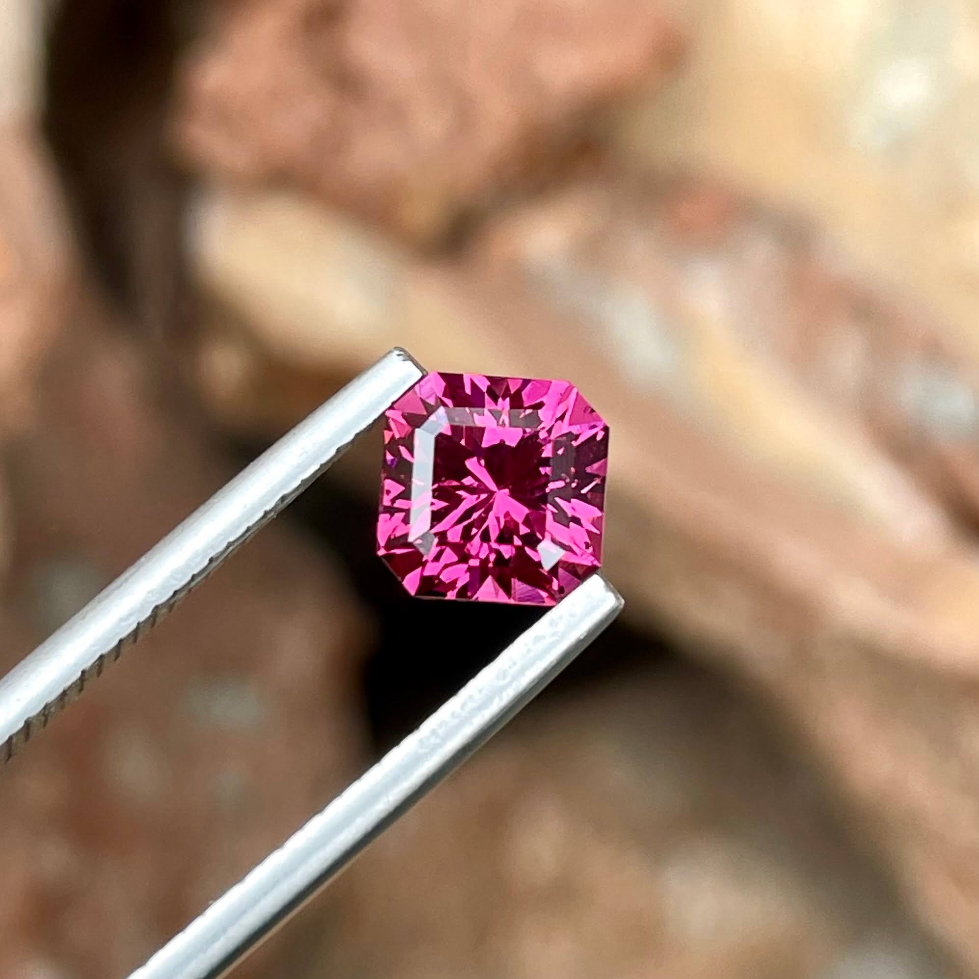 2.05 Carats Pink Garnet Stone