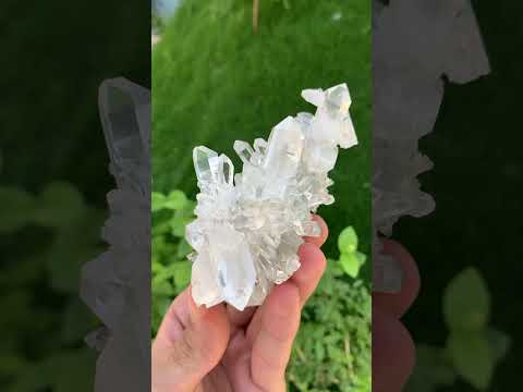 Pointed Quartz Crystals with Clarity