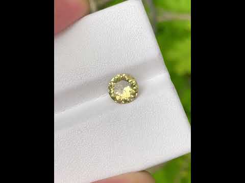 1.56 Carat Yellow Chrysoberyl Gemstone