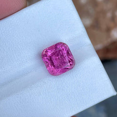 7.15 Carat Pink Tourmaline Cushion Cut