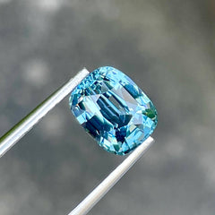 2.55 Carats Blue Spinel Stone Cushion