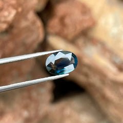 1.31 Carats Blue Sapphire Oval Cut