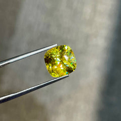 4.45 Carats Cushion Sphene Gemstone