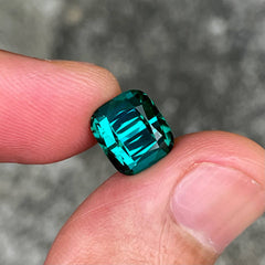 4.97 Carats Lagoon Blue Tourmaline Gem