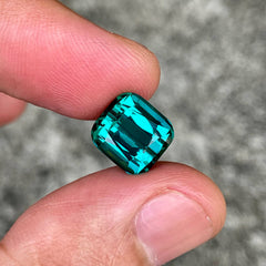 5.86 Carats Lagoon Blue Tourmaline Gem