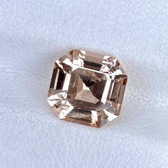 4.50 Carats Imperial Topaz Asscher Cut