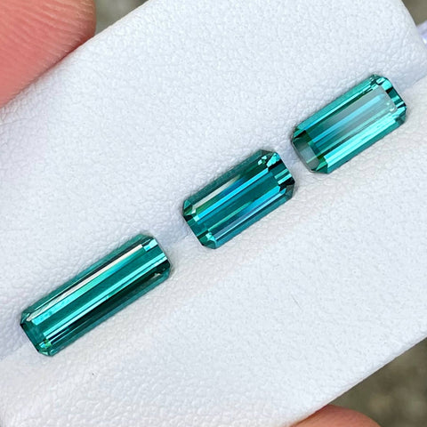 3 Piece Indicolite Tourmaline Set