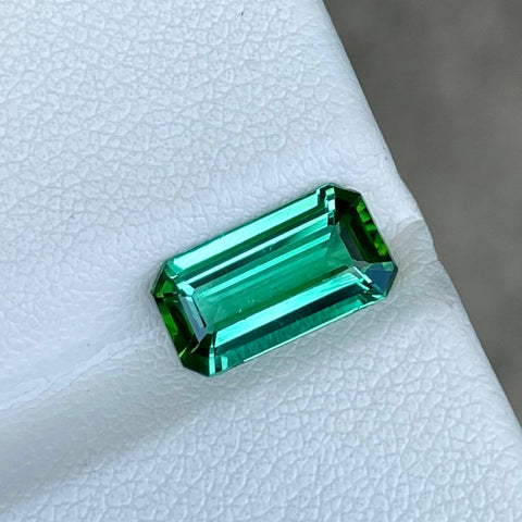 2.30 Greenish Blue Tourmaline Emerald