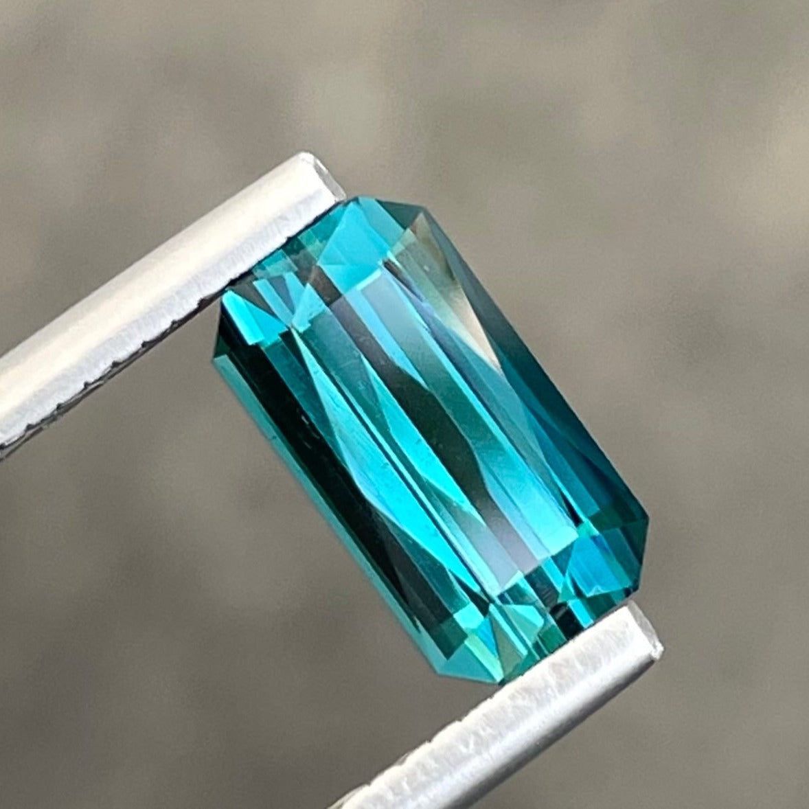 Natural Blue Tourmaline 2.40 carats Scissor Cut Loose Afghani Gemstone