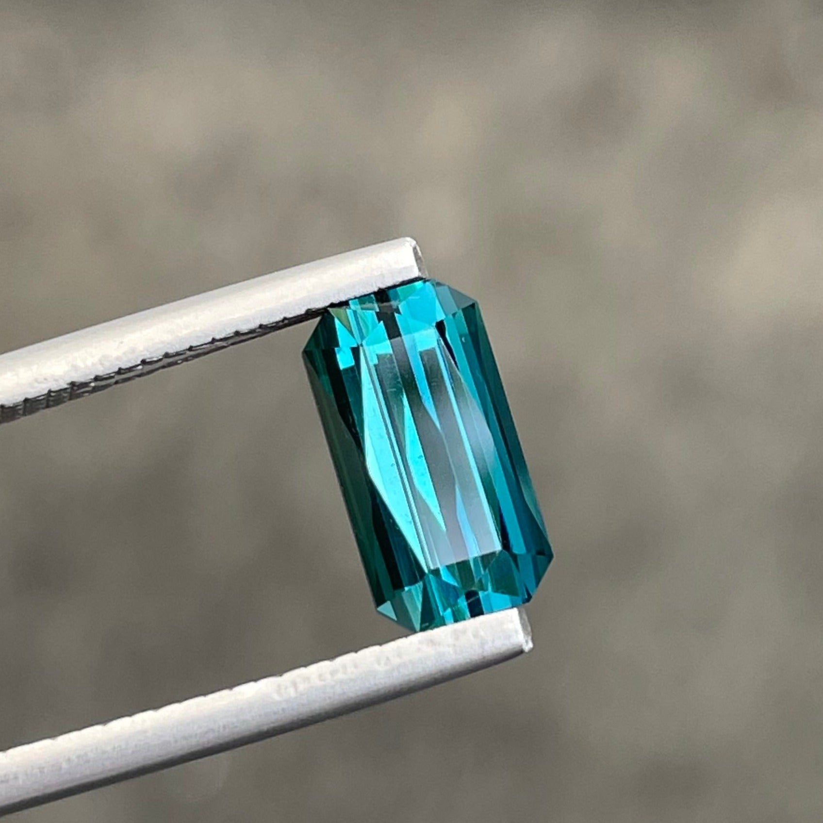 Natural Blue Tourmaline 2.40 carats Scissor Cut Loose Afghani Gemstone
