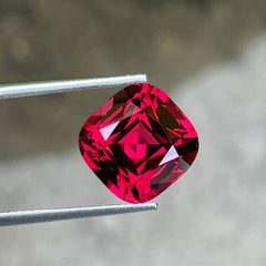 8.46 Carats Reddish Pink Garnet Stone