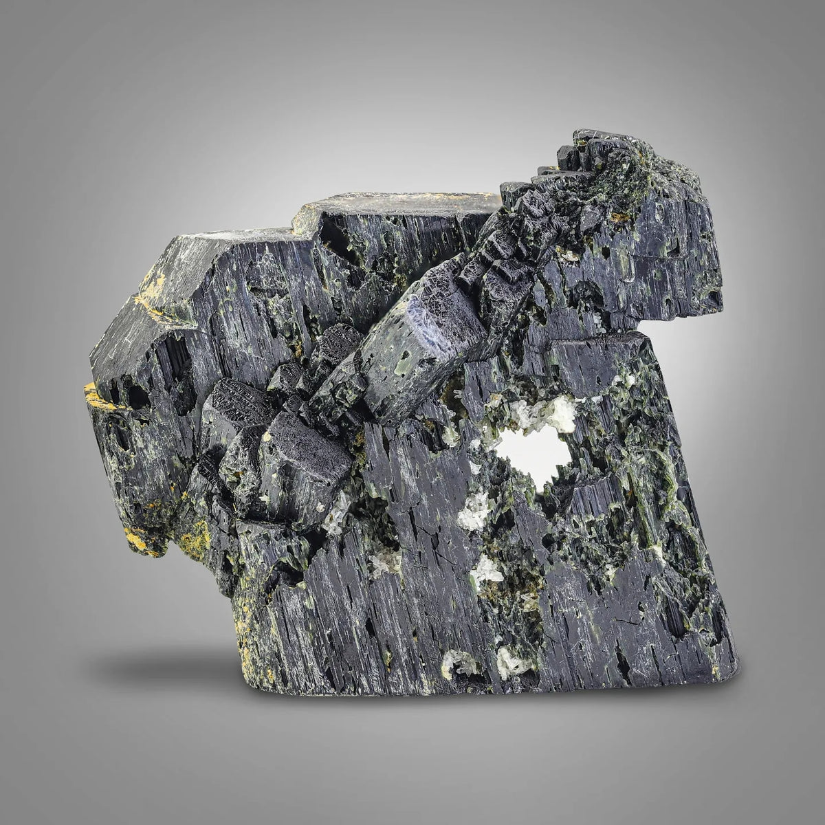 Augite Blocky Buy Aegirine-Augite - Embrace the Mystique of Earth's Dark Beauty ...