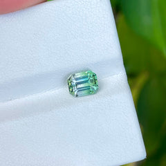 Bicolor Tourmaline 1.35 Carat Emerald