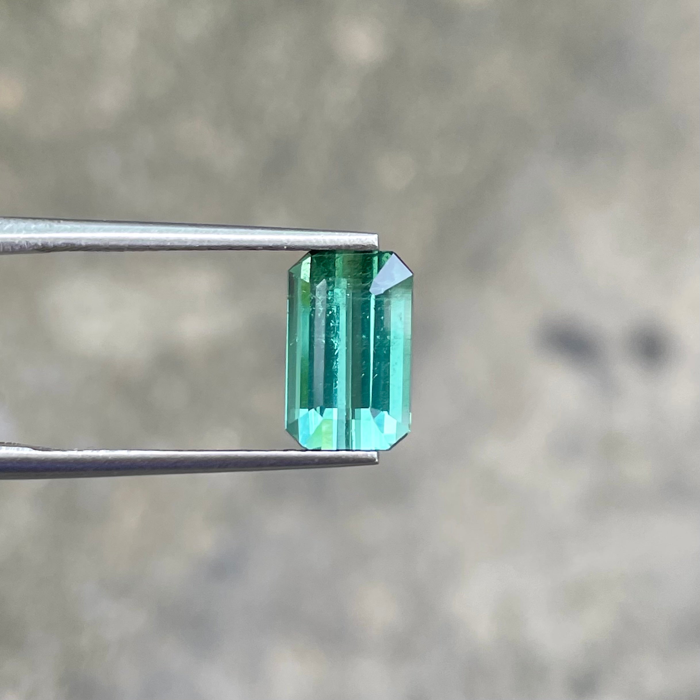 Greenish Blue Rare Tourmaline 2.80 Carat