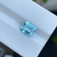 2.65 Carats Light Blue Aquamarine Gem