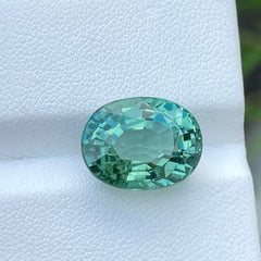 Sea-foam color Tourmaline 10.85 carats Fancy cut Natural Tourmaline Stone