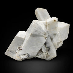 Twinned Microcline Feldspar Crystals