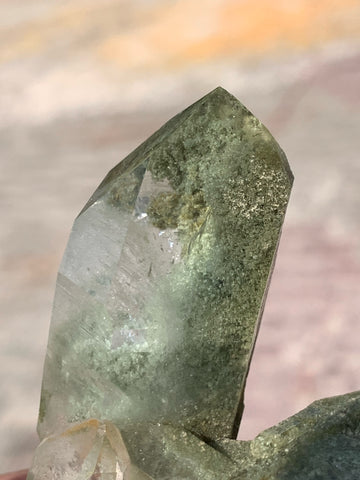 Lovely Couple of Chlorite Quartz crystals from Baluchistan, Pakistan