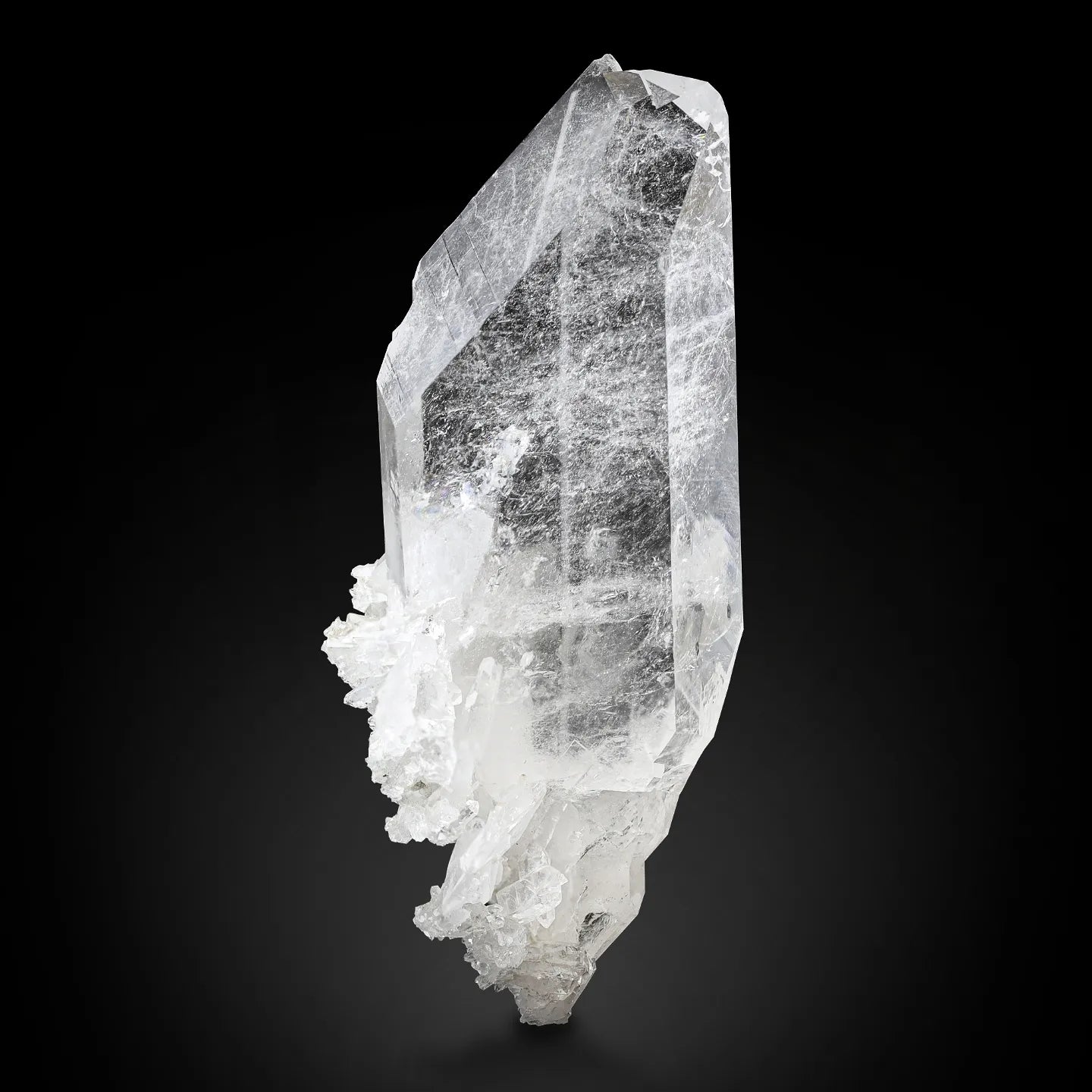 Interesting tabular Faden Quartz with secondary crystals from Baluchistan, Pakistan