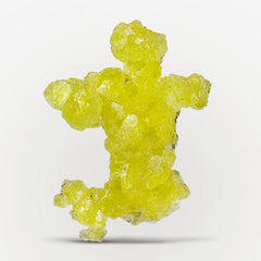 Lemon Yellow Color Brucite Crystal