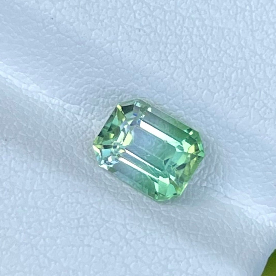 Bicolor Tourmaline 1.35 Carat Emerald