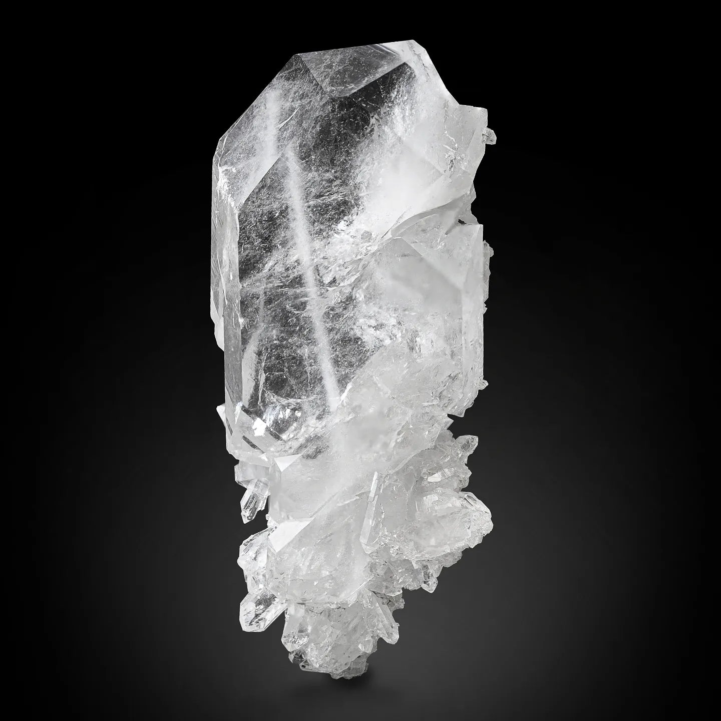 Interesting tabular Faden Quartz with secondary crystals from Baluchistan, Pakistan