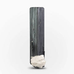 Schorl Black Tourmaline with Albite