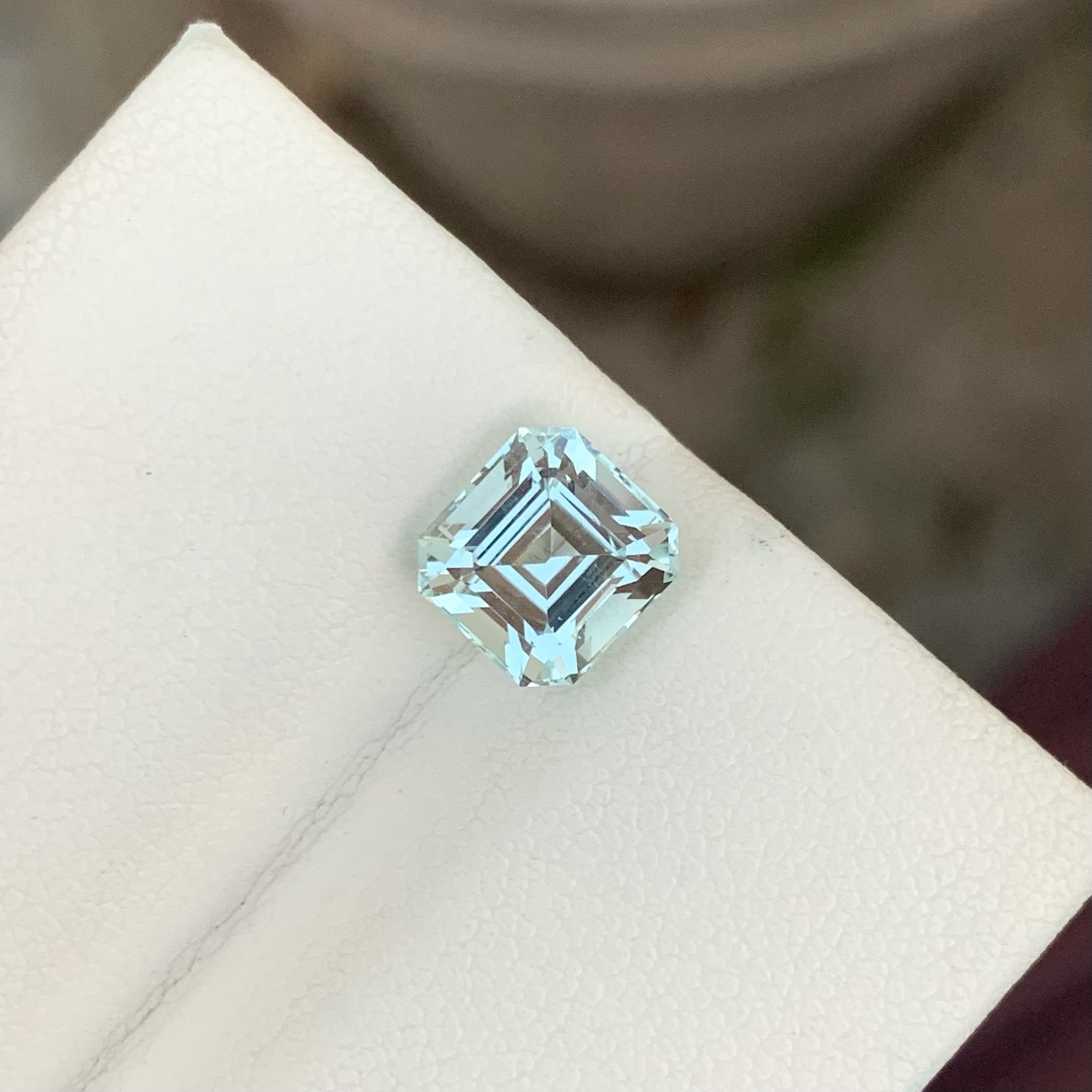 Aquamarine 2.20 carats Emerald Cut