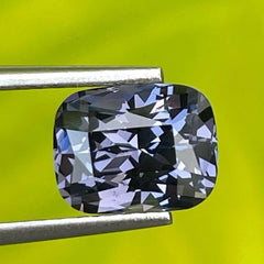 Grace of Purplish Gray Burmese Spinel 2.35 carats Radiant Cut Natural Loose Gemstone