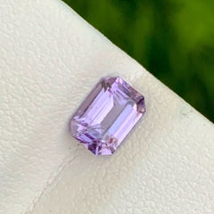 Purple Spinel 1.05 Carats Emerald Cut