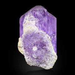 Impressive vibrant Purple color Fluorapatite from Darrah I Pech, Chapa Dara, Kunnar, Afghanistan