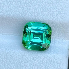 Bluish Green Tourmaline 2.55 Carat Cut