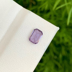 Purple Spinel 1.05 Carats Emerald Cut