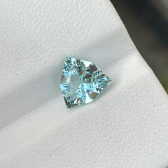 Deep sea blue aquamarine Gemstone