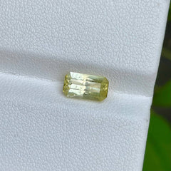 1.60 Carats Canary Tourmaline Custom Cut