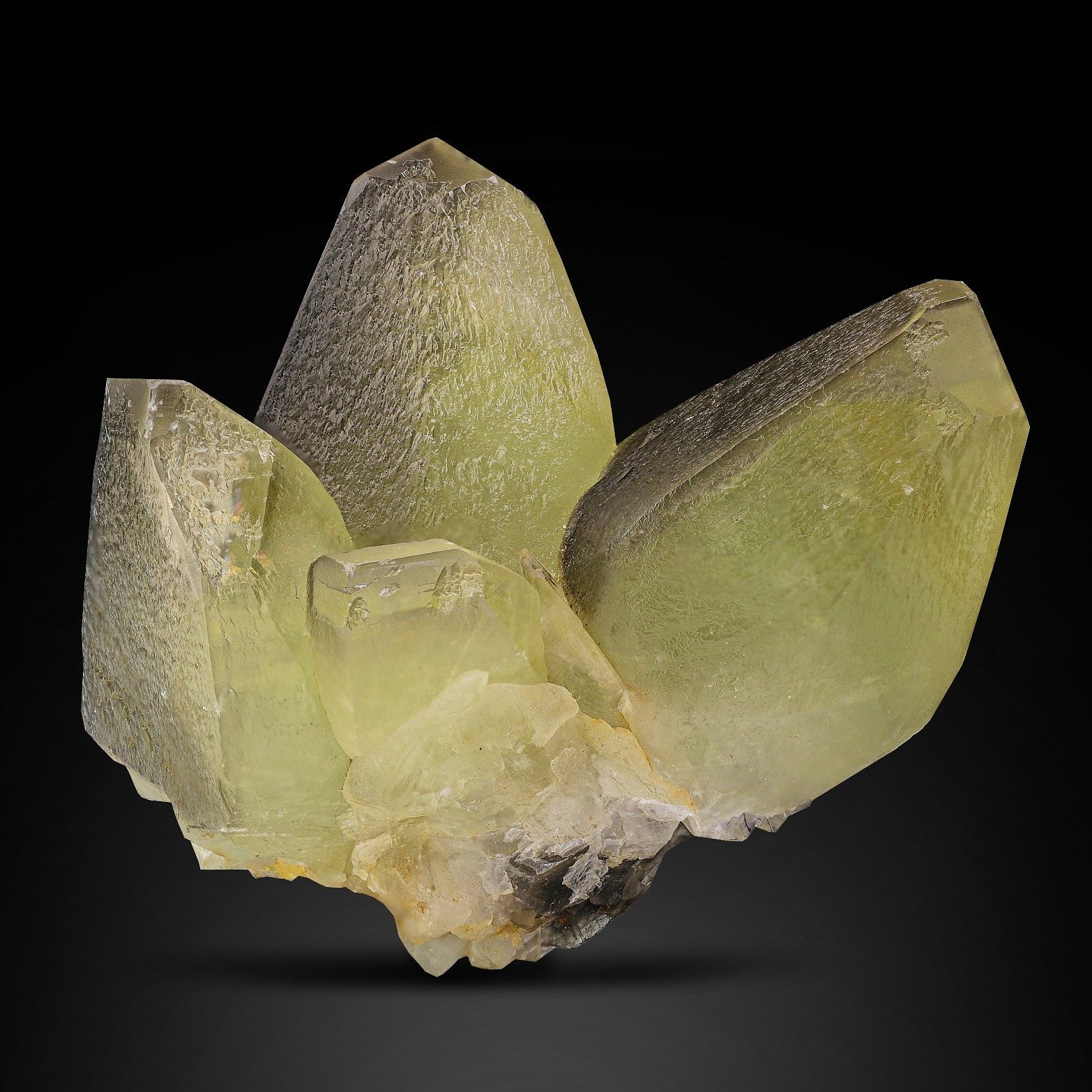 Trio Of Calcite Crystals