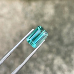 Bluish Green Tourmaline 3.75 Carats