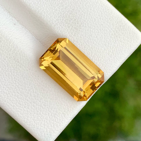 Ethereal Golden Yellow Natural Heliodore Gemstone