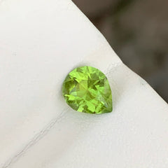 Peridot 1.70 Carats Pear Cut