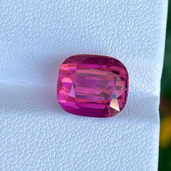 Pink Tourmaline 6.70 Carat Cushion Cut