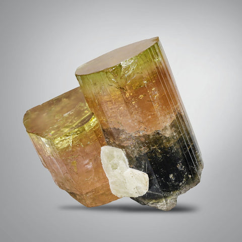 Rare Bicolor Tourmaline Crystals