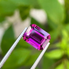 Purple Garnet 3.00 Carats Emerald Cut