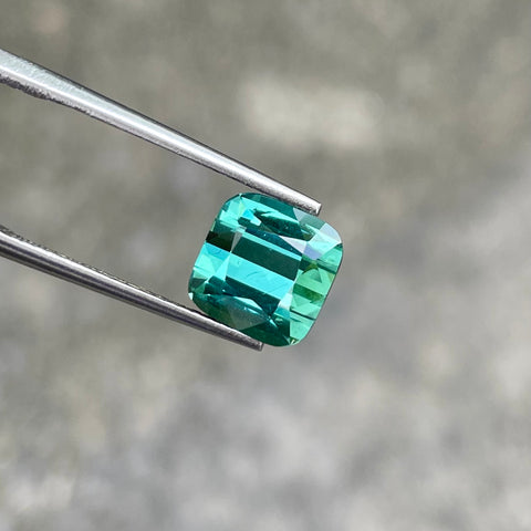 Bluish Green Tourmaline 3.20 Carats