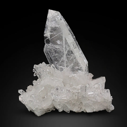 Quartz var. Faden Quartz - The Crystal with a Quartz Matrix from Pakistan
