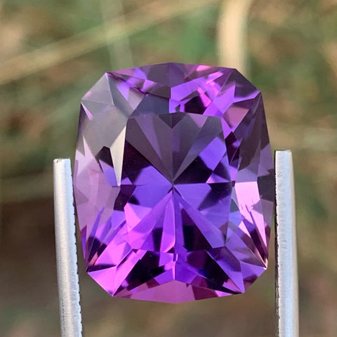 Luminescent Purple Amethyst 16.70 carats Custom Precision Cut Natural Brazilian Gem