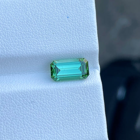 Natural Tourmaline 2.60 Carat Emerald Cut